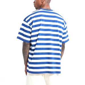 เสื้อยืดคอกลมสำหรับผู้ชายลาย200คุณภาพสูงออกแบบโลโก้ได้ตามต้องการปักไหล่ตกดีไซน์ทรงโอเวอร์ไซส์ - Product Image 2