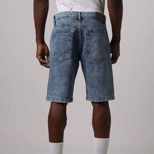 Shorts en jean décontractés vintage d'été sur mesure pour hommes, service OEM, poids lourd, séchage rapide avec votre logo - Product Image 6