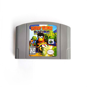 Juego de Mario Party 2 Donkey Kong 64 Racing para <span class=keywords><strong>N64</strong></span>, Fabricante de Juegos para <span class=keywords><strong>N64</strong></span>, Probado en Excelentes Condiciones, Cartucho Diddy Racing 64 - Product Image 2