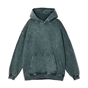 <b>Men's</b> Heavyweight 100% Cotton Breathable 3D <b>Tie</b> Dye Acid Wash Print Wholesale Vintage Washed Oversized Hoodie Pocket Winter - Product Image 4
