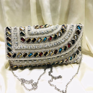 Diseñador hecho a mano étnico noches señoras bolso de embrague - Product Image 1