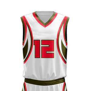 Uniforme de baloncesto transpirable de secado rápido para hombre, diseño personalizado al por mayor, ropa deportiva reversible técnica impresa - Product Image 5