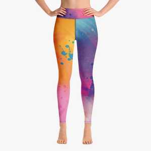 กางเกงเลกกิ้งเอวสูงของผู้หญิงพิมพ์ลาย ODM สำหรับออกกำลังกายฟิตเนสรัดรูปดีไซน์ตามสั่ง - Product Image 2