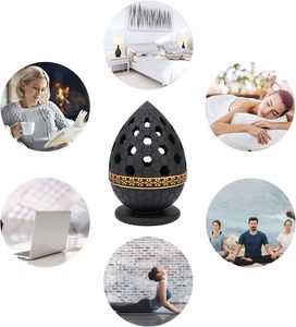 Hiện đại tinh tế kim loại bukhoor Burner phong cách và bền cho bầu không khí thanh lịch - Product Image 6