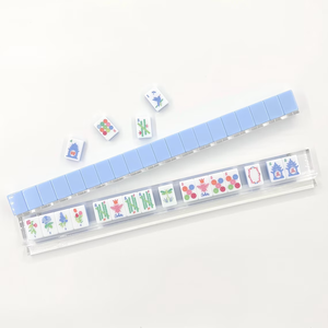 160 carreaux personnalisés américain Ma Jong tuile gravure jeu de société printemps Mahjongg pièces - Product Image 3