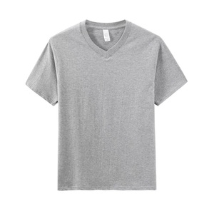 High Quality v Neck <b>t</b> <b>Shirts</b> <b>Men</b> Printed Custom logo <b>White</b> Tshirts Wholesale Branded Apparel <b>T</b>-<b>shirt</b> for <b>men</b> - Product Image 5