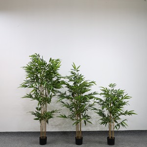 Bambou Artificiel – Plante Décorative Élégante avec Canes Naturelles 120/150/180 cm - Product Image 1