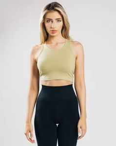 Nouveau débardeur taille haute pour femmes tissu doux Logo personnalisé prix de gros d'usine pas cher services OEM 2025 - Product Image 1