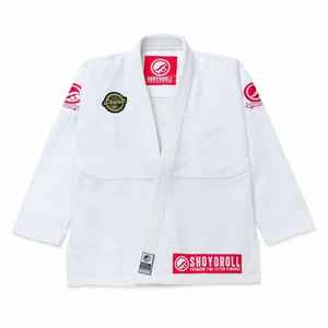 Conjuntos de Uniformes Profesionales de Kimono Gi para BJJ de Corte Brasileño para Judo en Tejido Modal Pearl Weave con Diseño Personalizado - Product Image 1