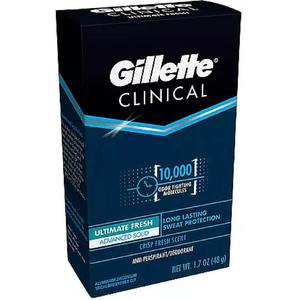 Desodorante antitranspirante Gillette Clinical Strength Advanced Solid All Day Fresh 1,70 oz (paquete de 3) - Product Image 1
