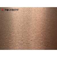Panneau composite en aluminium (ACP) 2mm 3mm 4mm, revêtement PVDF PE, ignifuge, pour revêtement mural et décoration de façade d'hôtel