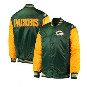 Starter 3XL Veste d'université en satin doux High Street Casual High-Street Casual Winter Starter Bomber Chauffé Coton Velours côtelé - Product Image 3