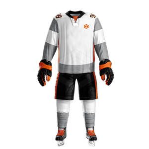 Uniformes de Hockey sobre Hielo Personalizados con Logotipo de Equipo, 100% Poliéster, Ecológicos, Transpirables, Precio al por Mayor para la Mejor Compra en Línea - Product Image 3