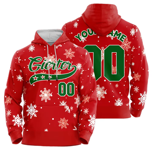 Sudadera con Capucha Navideña para Hombre, Cómoda y Moderna, 100% Poliéster, con Logotipo Personalizado, MOQ Bajo - Product Image 4