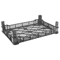 Caisses en plastique DPK27 55x40x20cm, durables et légères, pour le stockage et le transport de plats et de bols, Turquie