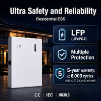 Batterie LiFePO4 empilable haute sécurité CFE-WL-5 5 kWh avec communication CAN et protection BMS pour application ESS domestique