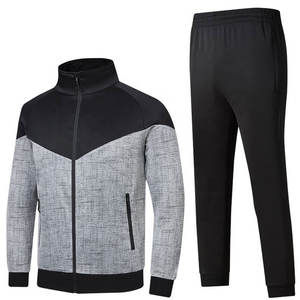 Chándal Deportivo Personalizado para Hombre, Corte Ajustado, Liso, con Capucha, de 2 Piezas - Product Image 3