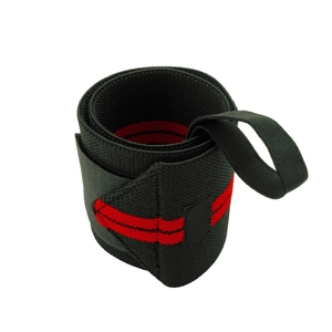 2025 High Quality Elastic <b>Wrist</b> Wraps with <b>Thumb</b> Loops for Bodybuilding and Weightlifting Sports Style Gym Strap - Product Image 6