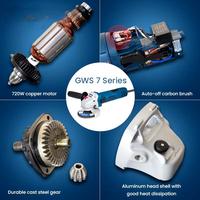 Meuleuse d'angle professionnelle GWS 7-125 / 100 meuleuse électrique 720W moteur 125mm tranche meulage coupe polissage outil rotatif