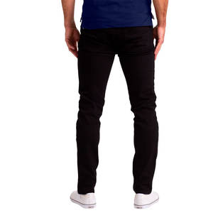 <b>Men's</b> <b>High</b> <b>Waist</b> Breathable Denim Pants Solid Pattern Mid Straight Leg <b>Jeans</b> for Casual Wear for Summer Autumn Spring Winter - Product Image 5