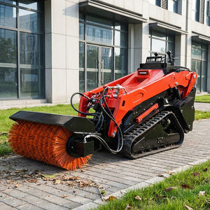 Promotion : Chargeuse compacte sur chenilles multifonctionnelle puissante à moteur diesel pour travaux agricoles et aménagement paysager, avec accessoires - Product Image 3