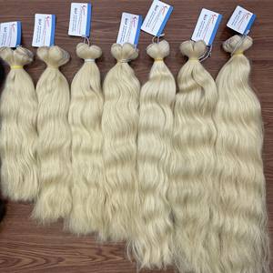 Vendeur chaud 100% Extensions de cheveux Remy vietnamiens couleur de Piano de trame ondulée naturelle prête à expédier - Product Image 4