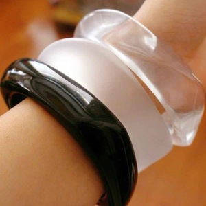 Bracelets et joncs en résine pour femmes, nouvelle collection, bijoux de style ange pour les fêtes et les mariages, haute qualité - Product Image 2