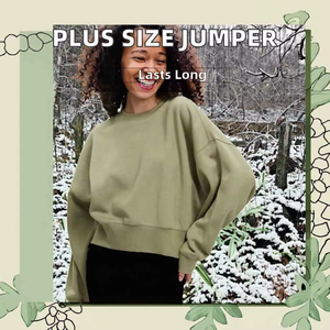 Sudadera Larga Holgada para Mujer al por Mayor, de Algodón Suave y Felpa, Estilo Casual de Invierno para Calle - Product Image 2