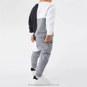 Nuevo Diseño de Ropa Infantil OEM, Ropa Deportiva Infantil Personalizada, Sudadera Casual con Bloques de Color, Conjunto Deportivo Infantil 2026 - Product Image 5