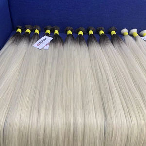 Factory Price Real Human Bulk <b>Hair</b> Virgin Cuticle Aligned Vietnamese Human <b>Hair</b> <b>Extensions</b> Cuticle Aligned <b>Hair</b> Bundle - Product Image 1