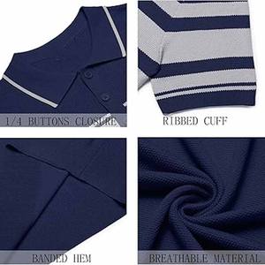 Nuevo diseño de camisetas polo transpirables para mujer, polos para hombre, camiseta polo bordada de manga corta, subida por Dress Sports - Product Image 6