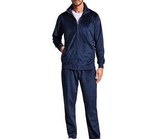 Chándal de terciopelo para hombre de tasa razonable, peso ligero, alta calidad, chándal de terciopelo transpirable totalmente personalizado con mangas completas - Product Image 1