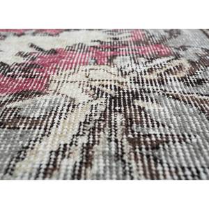 Alfombra de Lana Anudada a Mano de Gran Tamaño, Diseño Abstracto Rectangular con Medallón Rojo Naranja, para Sala de Estar, Modelo Pae-2440 - Product Image 3