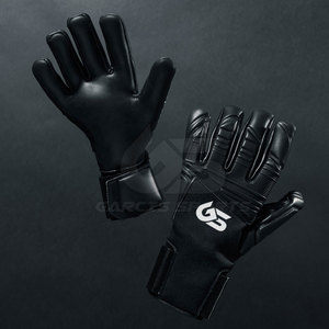 Haute Qualité Professionnel Allemand En Cuir 4mm Football Gardien Gants Respirant Léger Coupe-Vent Plein Doigt Poignées - Product Image 2