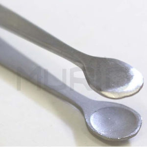 Pinzas de diamante para manejar piedras preciosas de perlas de acero inoxidable cepillado con diseño ligero y Punta de copa poco profunda para bricolaje - Product Image 2