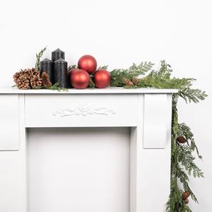 Guirnalda/Corona Navideña Sintética de 180 cm con Piñas y Follaje para Decoración Festiva de Pared Interior - Product Image 4