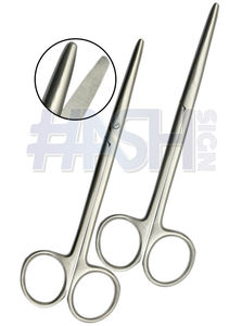 Metzenbaum กรรไกรผ่าตัดแบบทื่อๆสำหรับ5.5ผ่าตัดเครื่องมือสัตวแพทย์แบบโค้งสำหรับแถบเนื้อเยื่ออ่อน CVD BLUNT/Medical - Product Image 3