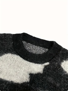 Pulls tricotés en laine Vente en gros Fabricant OEM Pull personnalisé Fournisseur de tricots Vêtements chauds d'hiver mode confortables - Product Image 4