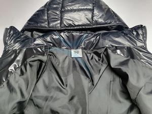 Chaqueta Acolchada Negra con Capucha ORCAFITS, Chaqueta Casual de Invierno de Poliéster Resistente al Viento, Cierre de Cremallera, Corte Regular, Color Sólido, Unisex - Product Image 6