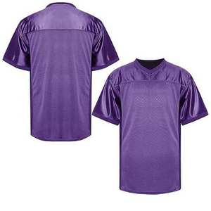 Vêtements de sport Maillot et chemises de football américain 100% polyester Impression par sublimation Vêtements de football pour adultes Hauts - Product Image 5