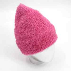 หมวกไหมพรมถักสีผสมผ้าโมแฮร์พร้อมแจ็คการ์ดสำหรับกลางแจ้งใช้ได้ทั้งชายและหญิงกันน้ำได้โลโก้ออกแบบได้ตามต้องการ - Product Image 3