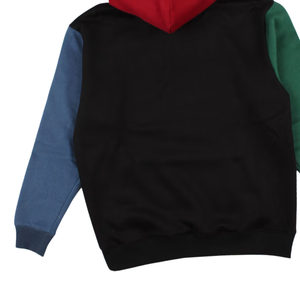 เสื้อฮู้ดหลากสี ยูนิเซ็กซ์ ผ้าฝ้ายฟลีซ ตัดสี ฮู้ดดี้ สเวตเชิ้ต ลำลอง แฟชั่นสตรีทแวร์ ฤดูหนาว ขายส่ง - Product Image 4