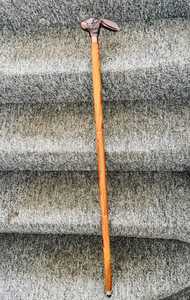 Rabbit Head Handle Victorian Handcrafted Wooden Walking Stick Cane <b>Gift</b> for Fathers day <b>mother</b> day - Product Image 6