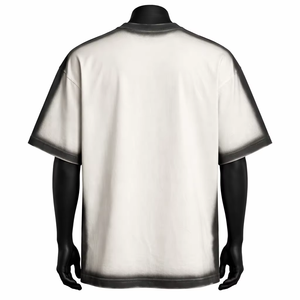 Camiseta de Algodón para Hombre Epicurusabless, Corte Regular, Manga Corta, Cuello Redondo, Estilo Urbano, Estampado de Letras, Logotipo Frontal, Color Degradado - Product Image 3