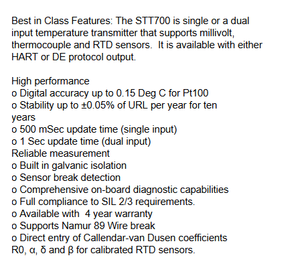 Máy phát nhiệt độ với độ chính xác cao và hiển thị ổn định lâu dài phù hợp cho các ứng dụng kiểm soát quá trình quan trọng - Product Image 2