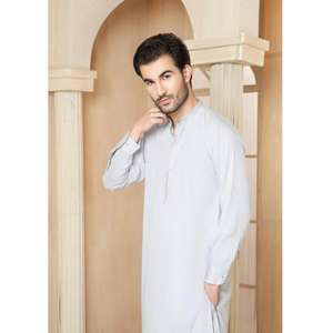 Shalwar Kameez, Costumes de créateur stylés les plus vendus pour hommes Tissu respirant de haute qualité pour hommes Costumes de fête - Product Image 4
