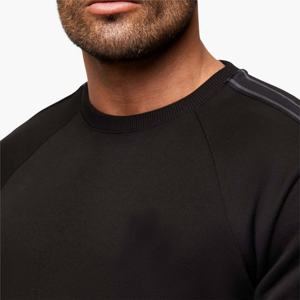 Chándal a rayas con cremallera personalizado para hombre, traje apilado, conjunto de Jogger unisex, ropa deportiva, chaqueta de chándal con cremallera - Product Image 2