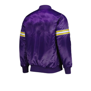 2025 venta al por mayor chaqueta de satén nueva llegada chaqueta de satén para la venta hecha en Pakistán Varsity chaqueta de alta calidad para hombres - Product Image 3