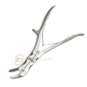 Rongeurs économiques en acier inoxydable dernière conception Source d'alimentation manuelle Instruments chirurgicaux en gros pour la chirurgie de la colonne vertébrale - Product Image 2