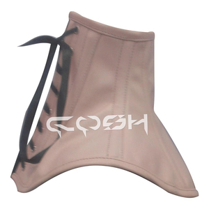 Fabricante de corsés de cuero beige para el cuello - Product Image 6